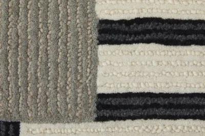 Maguire 8899F Ivory/Gray/Black 9' x 12' Rug