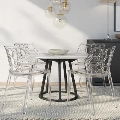 LeisureMod Modern Dynamic Dining Chair