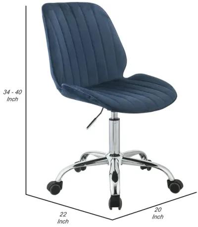 Adjustable Office Chair with Channel Stitching