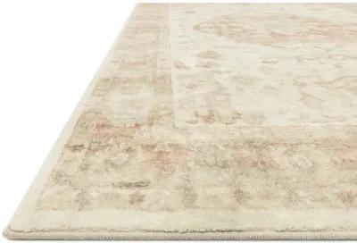 Rosette ROS03 Ivory/Terracotta 7'6" x 9'6" Rug