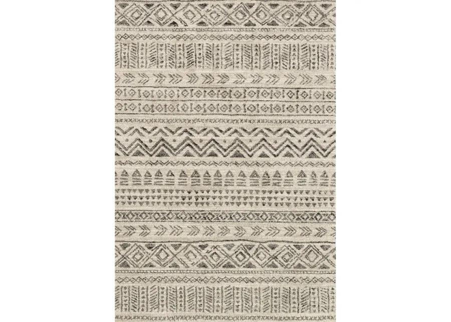 Emory EB10 Stone/Graphite 2'5" x 7'7" Rug