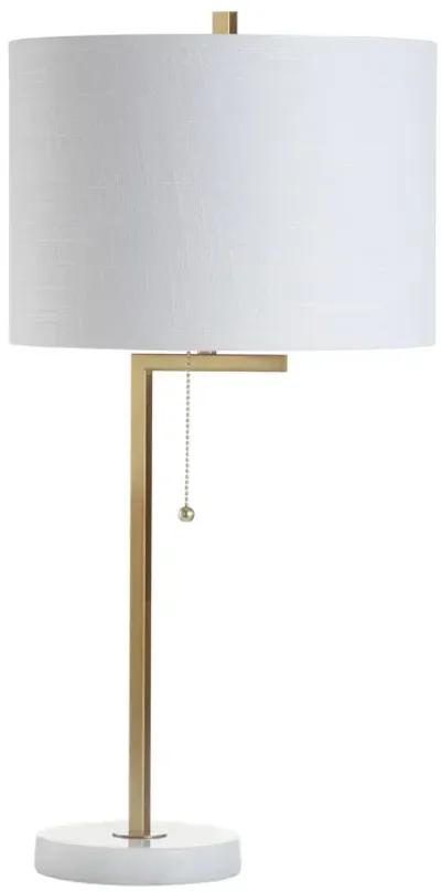 Alyssa Metal/Marble LED Table Lamp