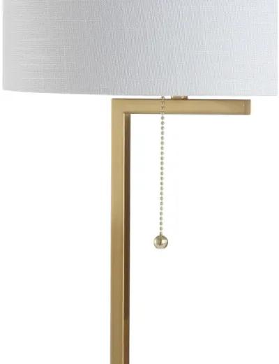 Alyssa Metal/Marble LED Table Lamp