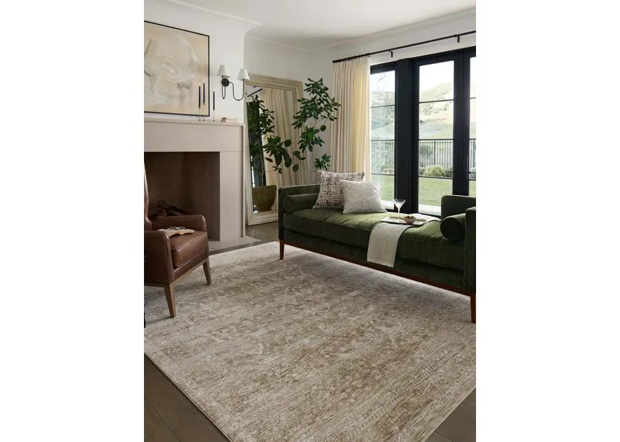 II Tabitha Sage/Ivory 2'7" x 8'0" Runner Rug by Loloi II