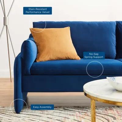 Indicate Performance Velvet Sofa