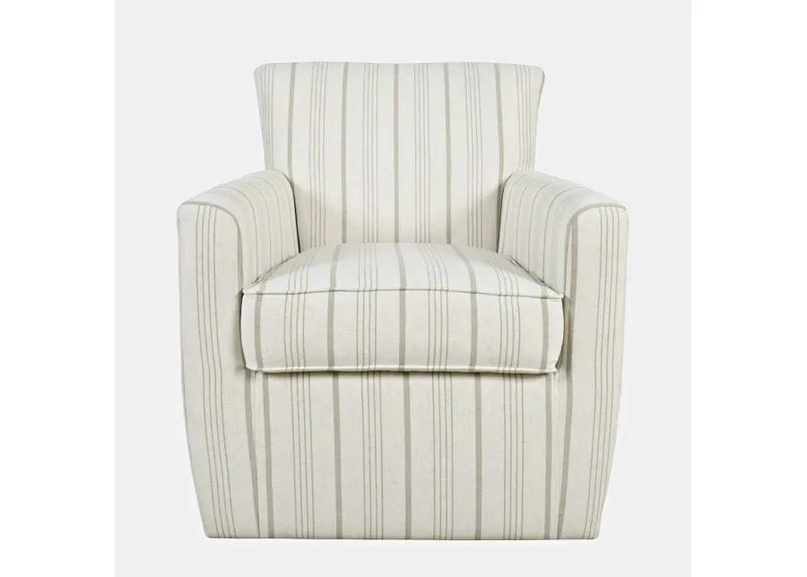 Jofran Blakely Harper Contemporary Traditional Swivel Accent Chair