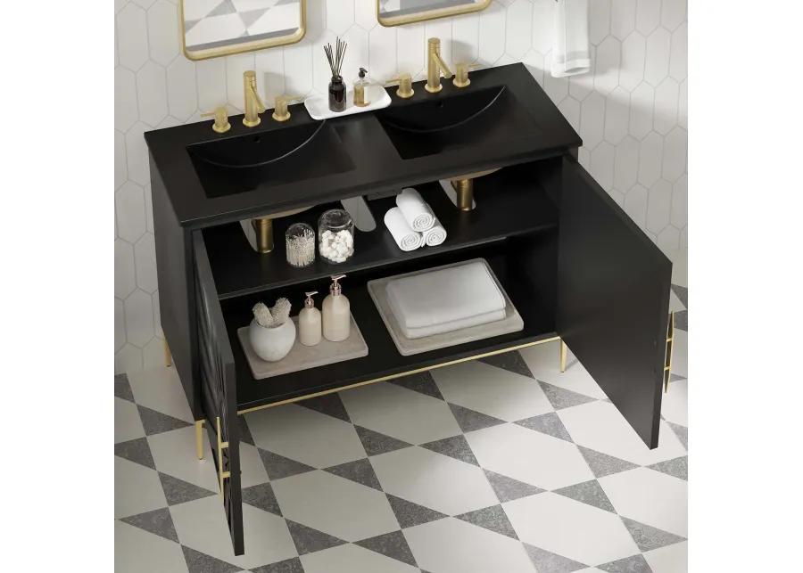 Awaken 48" Double Sink Bathroom Vanity