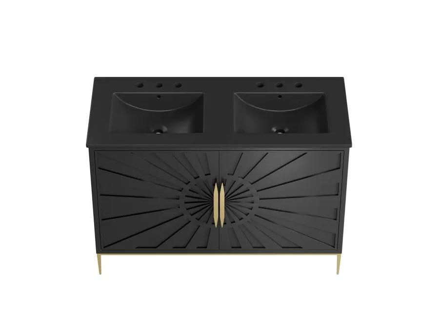 Awaken 48" Double Sink Bathroom Vanity