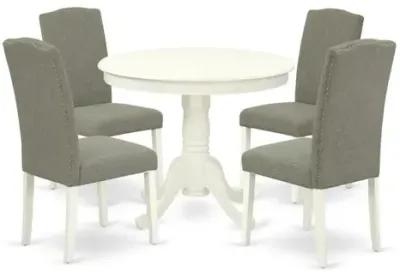 Dining Room Set Linen White