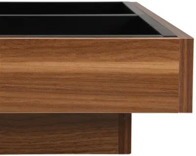 Merax Modern Square Rotating Coffee Table