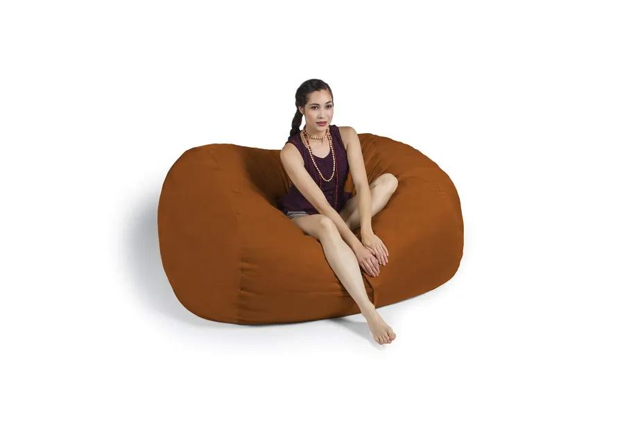 Jaxx 5.5 Foot Lounger Bean Bag Loveseat