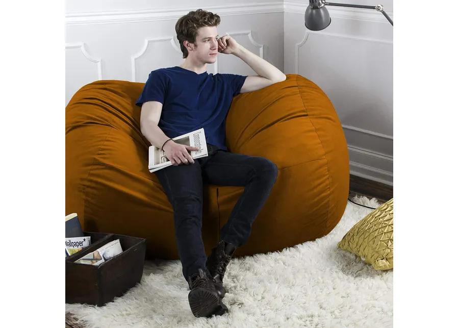 Jaxx 5.5 Foot Lounger Bean Bag Loveseat