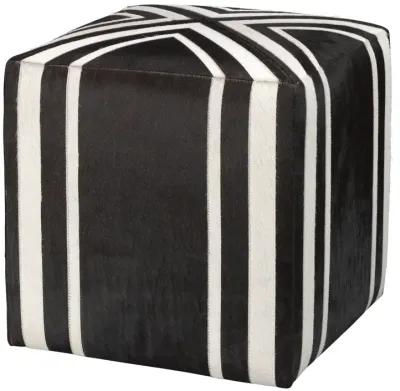 Nantucket Criss Cross Hide Ottoman