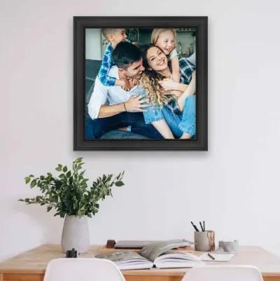 Traditional Black Square Picture Frame