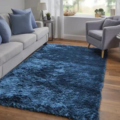 Indochine 4550F Blue/Black 2' x 3'4" Rug