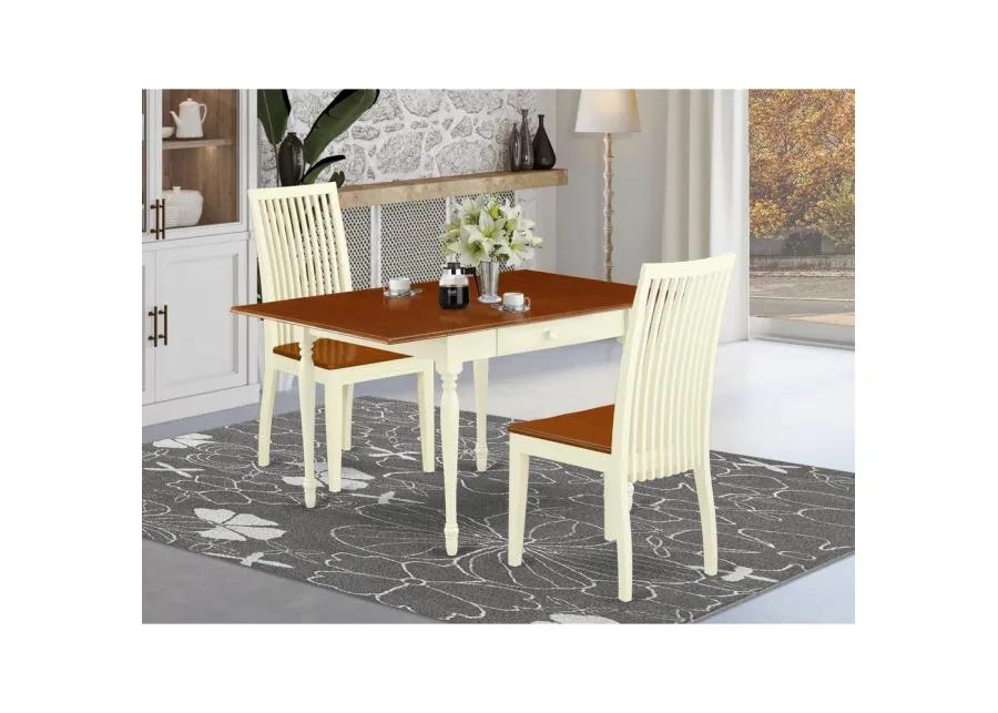 Dining Room Set, MZIP3-WHI-W