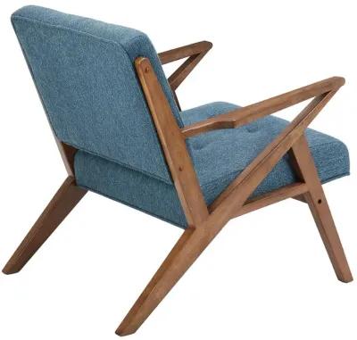 Belen Kox Retro Rocket Blue Lounge Chair, Belen Kox