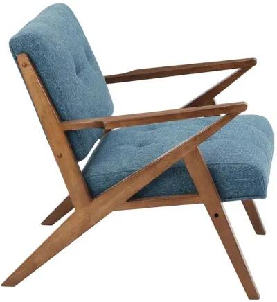 Belen Kox Retro Rocket Blue Lounge Chair, Belen Kox