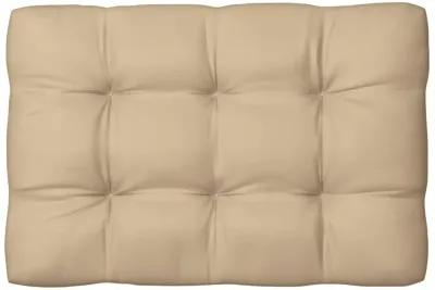 vidaXL Pallet Sofa Cushion Beige 47.2"x31.5"x3.9"