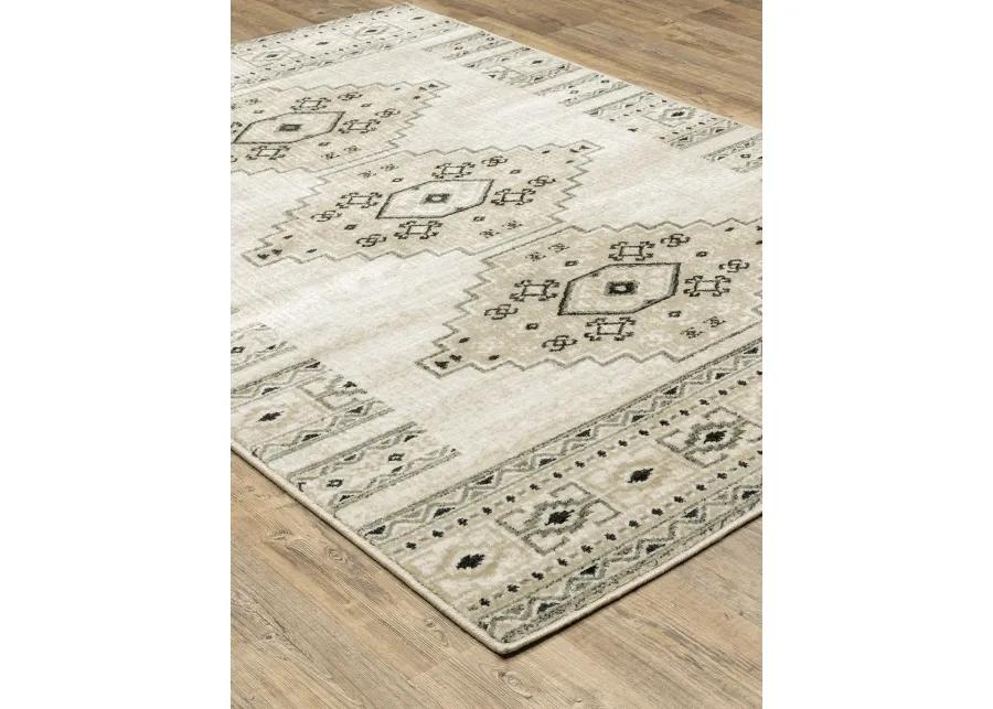 Georgia 5'3" x 7'3" Ivory Rug