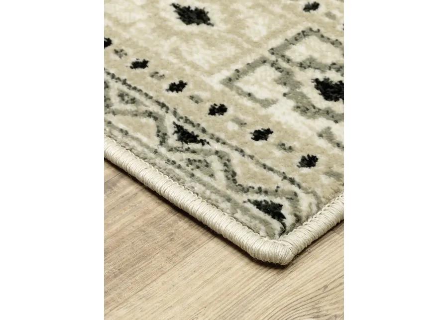 Georgia 5'3" x 7'3" Ivory Rug