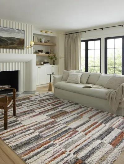 Levitt Ivory/Sunset 9'3" x 13' Rug