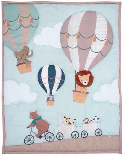 Bedtime Originals Up Up & Away 5-Piece Baby Nursery Crib Bedding Set