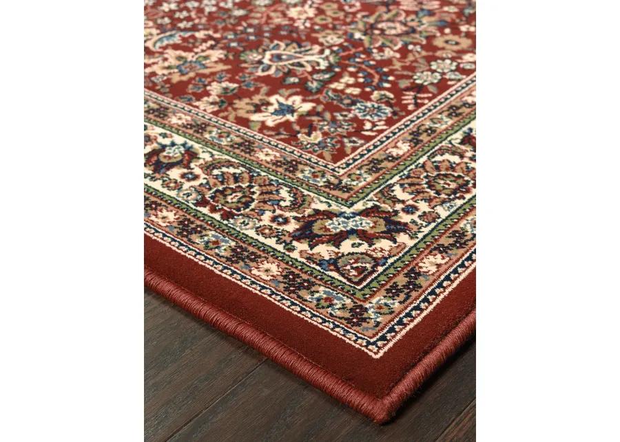 Ariana 2' x 3' Red Rug