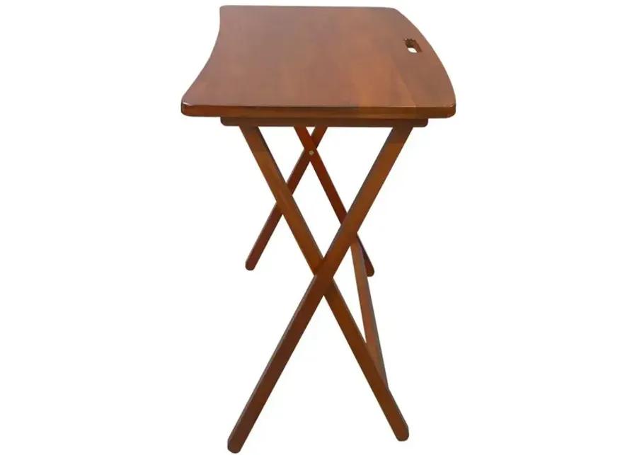 Arizona Folding Table with Solid American Gum - Sweet Oak