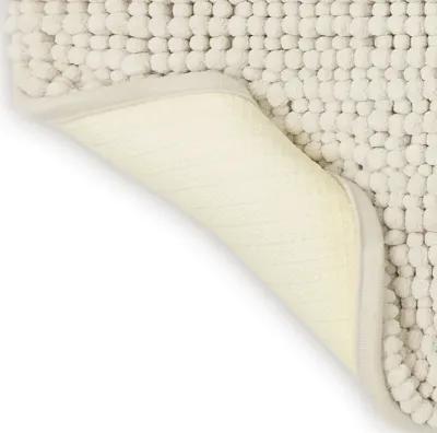 Homespun Noodle Parchment 2' x 5' Bath Mat