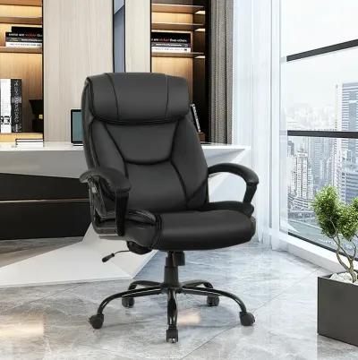 Massage Executive Office Chair with 6 Vibrating Points