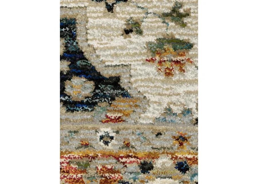 Andorra 1'10" x 3'2" Blue Rug