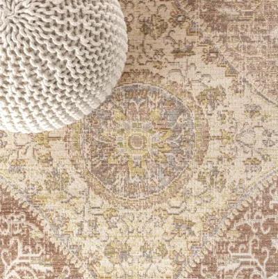 Petras Modern Ornate Medallion Area Rug