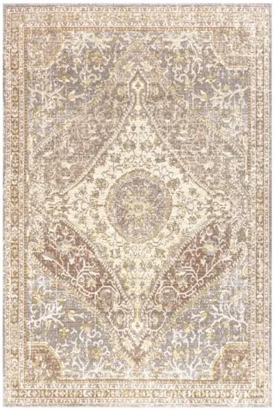 Petras Modern Ornate Medallion Area Rug