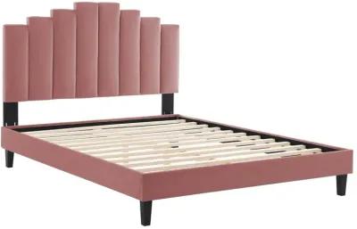 Modway - Elise King Performance Velvet Platform Bed