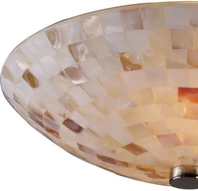 Capri 12'' Wide 2-Light Semi Flush Mount