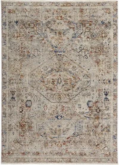 Kaia 39GJF Tan/Orange/Red 5' x 7'9" Rug