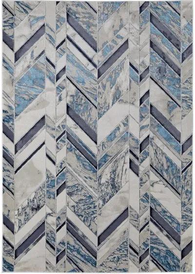 Indio 39H1F Ivory/Blue/Gray 12' x 15' Rug