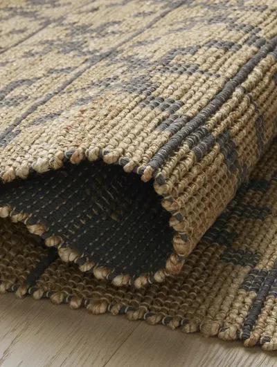 Judy JUD-05 Natural / Graphite 7''9" x 9''9" Rug by Chris Loves Julia