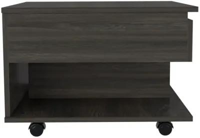 Luanda Lift Top Coffee Table, Casters, One Shelf