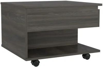 Luanda Lift Top Coffee Table, Casters, One Shelf