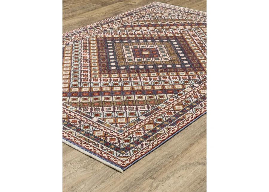 Hastings 3'10" x 5'5" Multi Rug