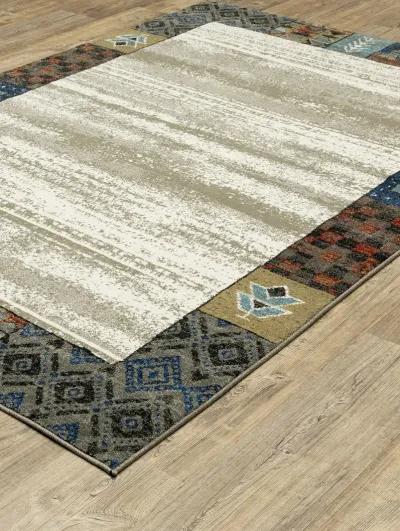 Venice 7'10" x 10' Beige Rug