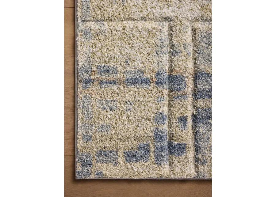 Silas SLA-05 Blue / Multi 9''3" x 13' Rug by