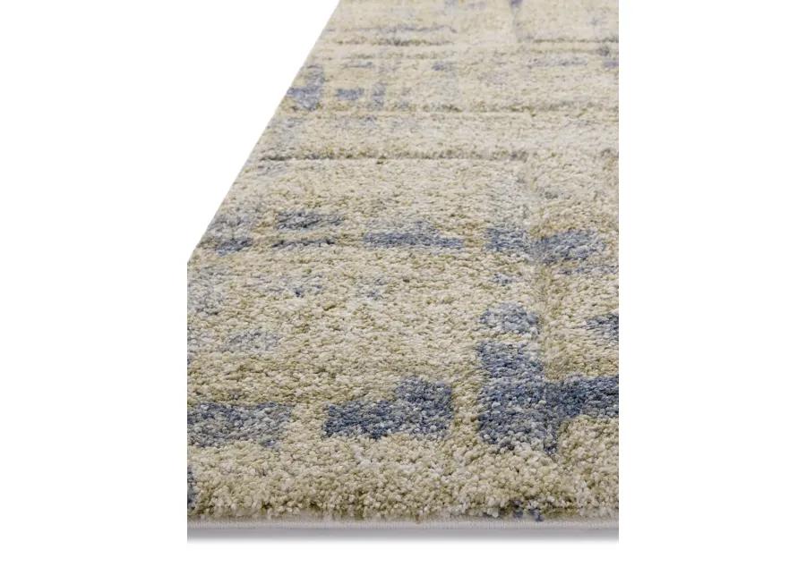 Silas SLA-05 Blue / Multi 9''3" x 13' Rug by