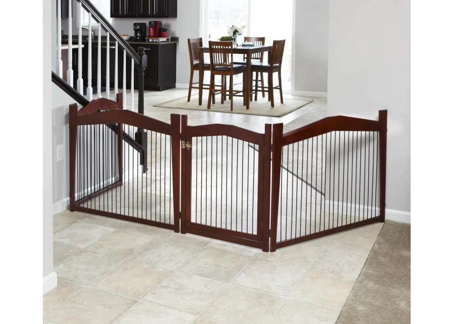 ZoovillaMerry Pet 2-in-1 Configurable Pet Crate and Gate, Medium