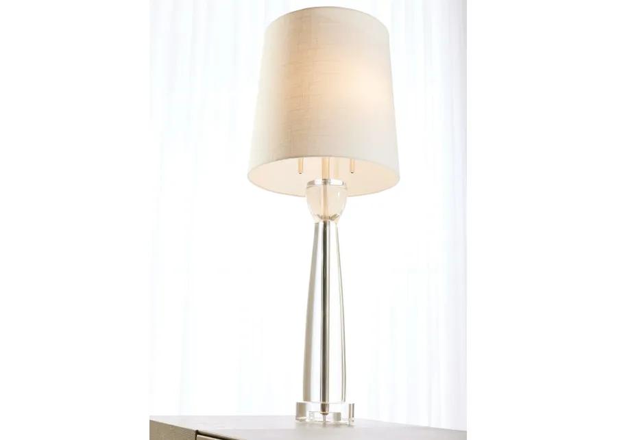 Modern Crystal Column Lamp