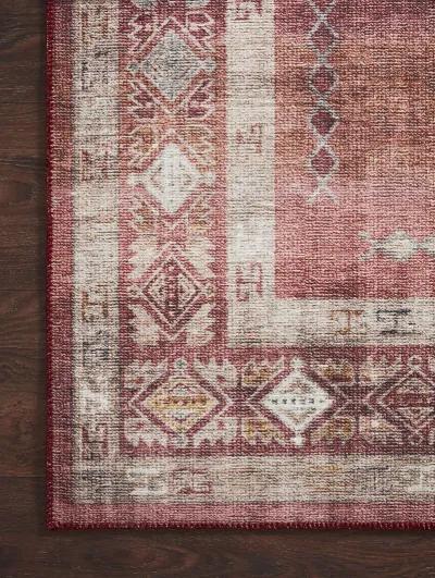 Heidi HEI03 Sunset/Natural 3'6" x 5'6" Rug by Loloi II