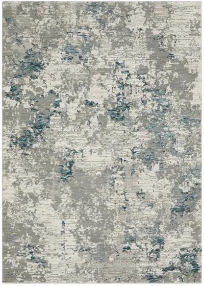 Evolution 1'10" x 3'2" Grey Rug