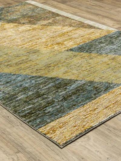 Strada 3'3" x 5'2" Gold Rug